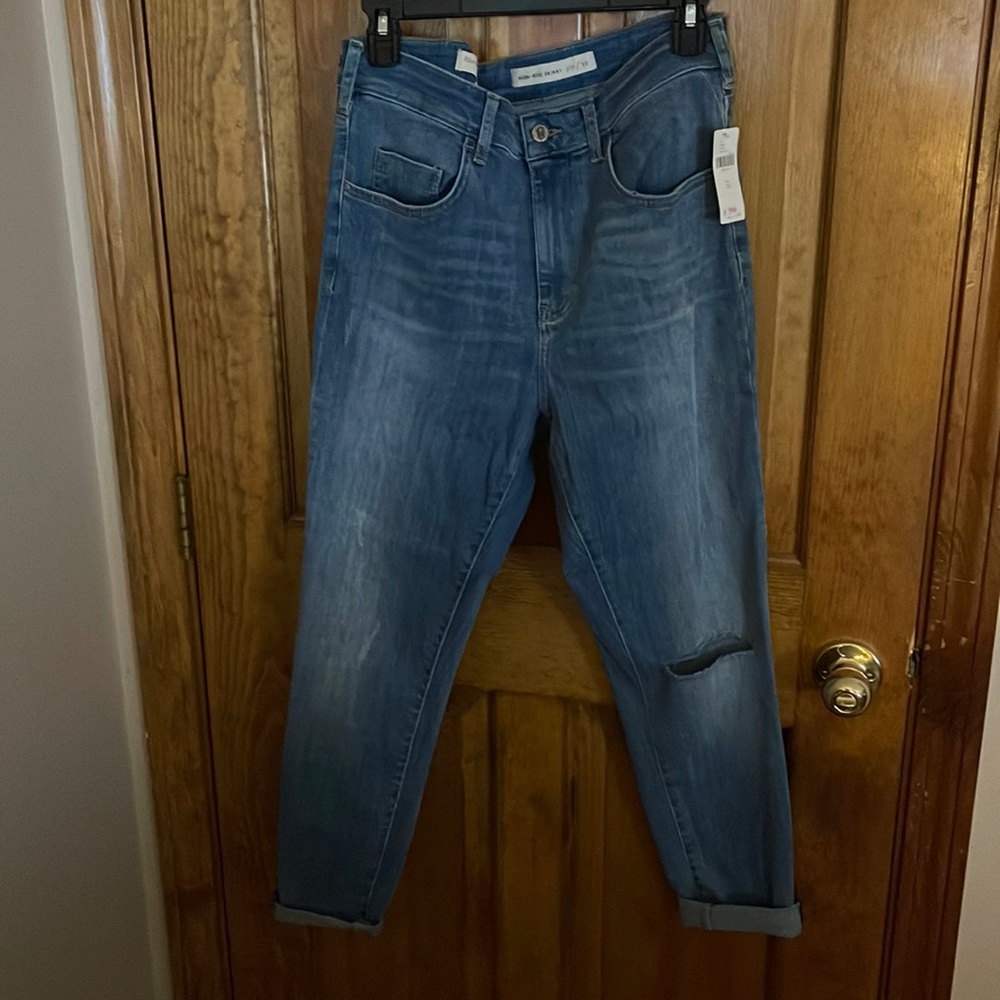 Anthropologie Pilcro And The Letterpress Size 14 Denim Jeans High Rise Skinny